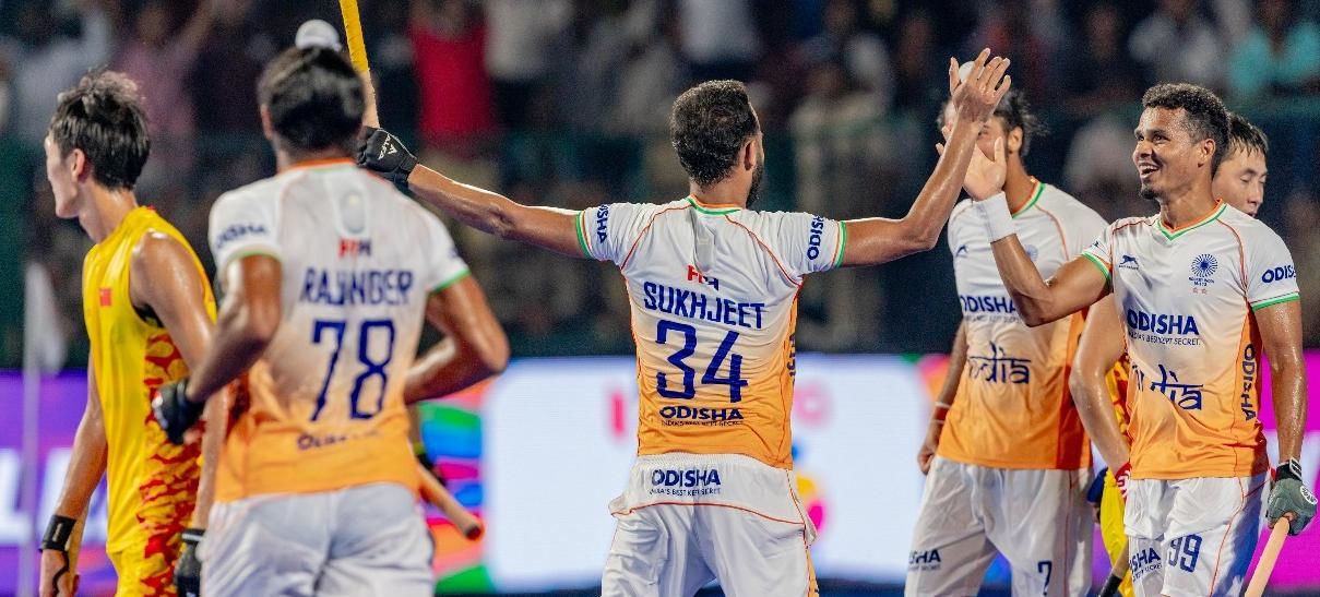 India Thrash China 7-0 to Storm into Asia Cup Hockey Final