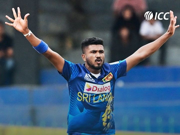 1st ODI: Dilshan Madushanka’s last-over hat-trick seals thrilling 7-run win for Sri Lanka over Zimbabwe