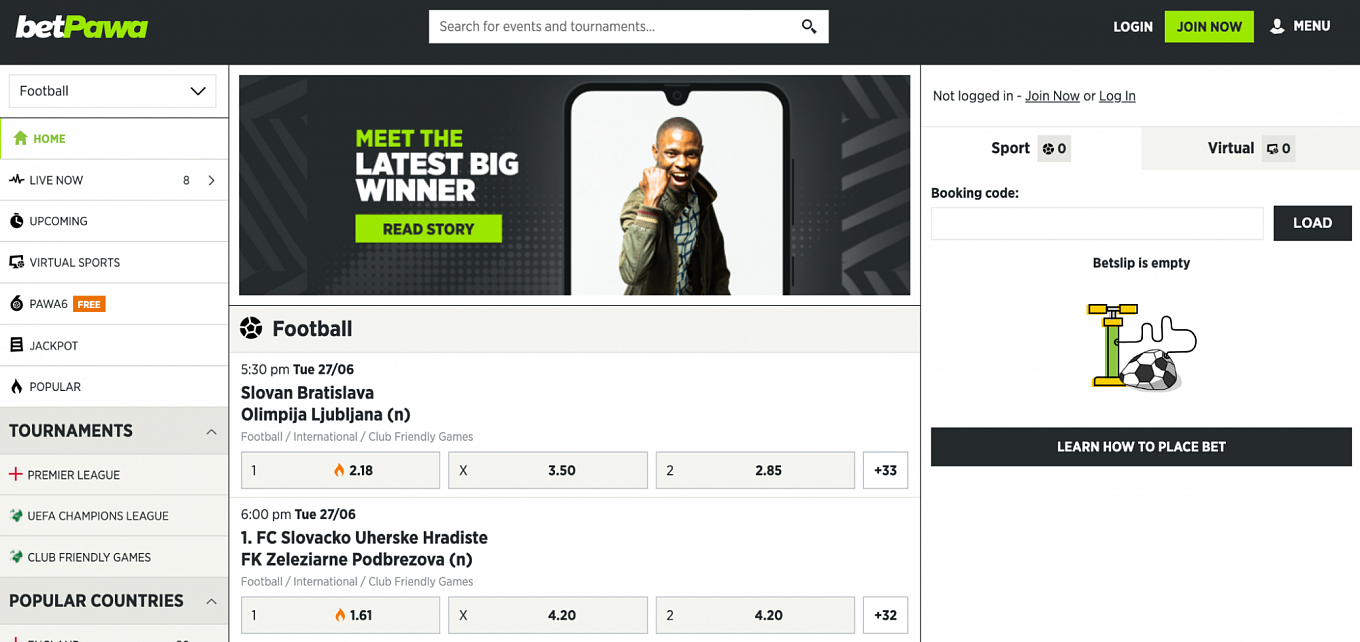 Betpawa TZ Online Sports Betting in Tanzania (2024)