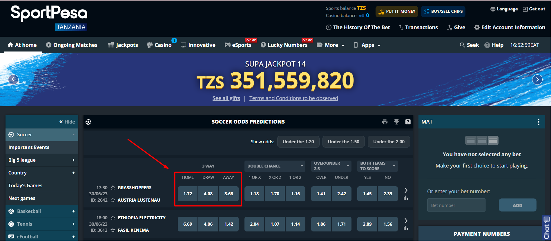 How to Bet on SportPesa SportPesa bet tz