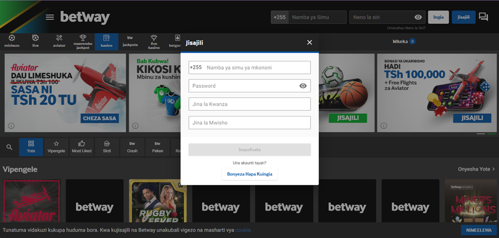 Betway Registration