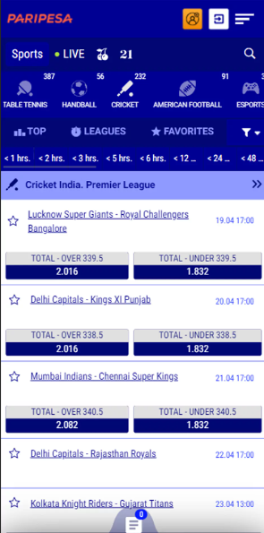 Betpawa Download vs Paripesa Android App Tanzania 