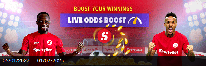 Live Odds Boost