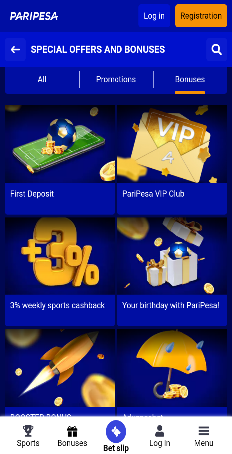 Gal sport betting app Download VS Paripesa TZ Mobile Version