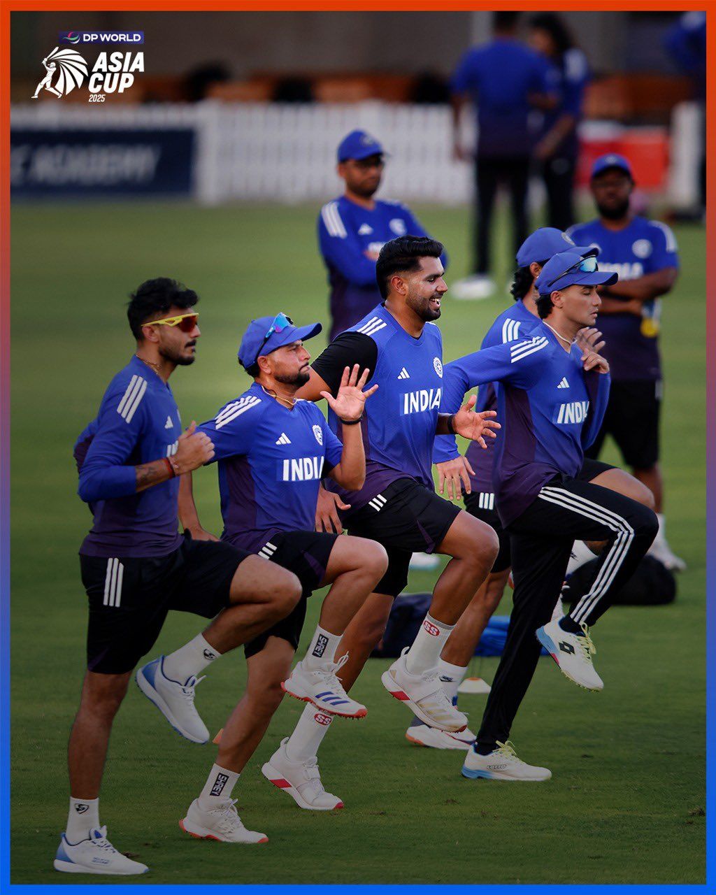 India team players during a training session. @ACC/X India team players during a training session. @ACC/X