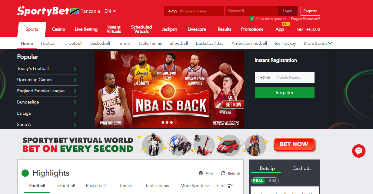 Sportybet Login