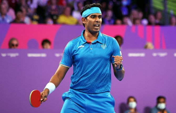 AIMING HIGH: Achanta Sharath Kamal AIMING HIGH: Achanta Sharath Kamal