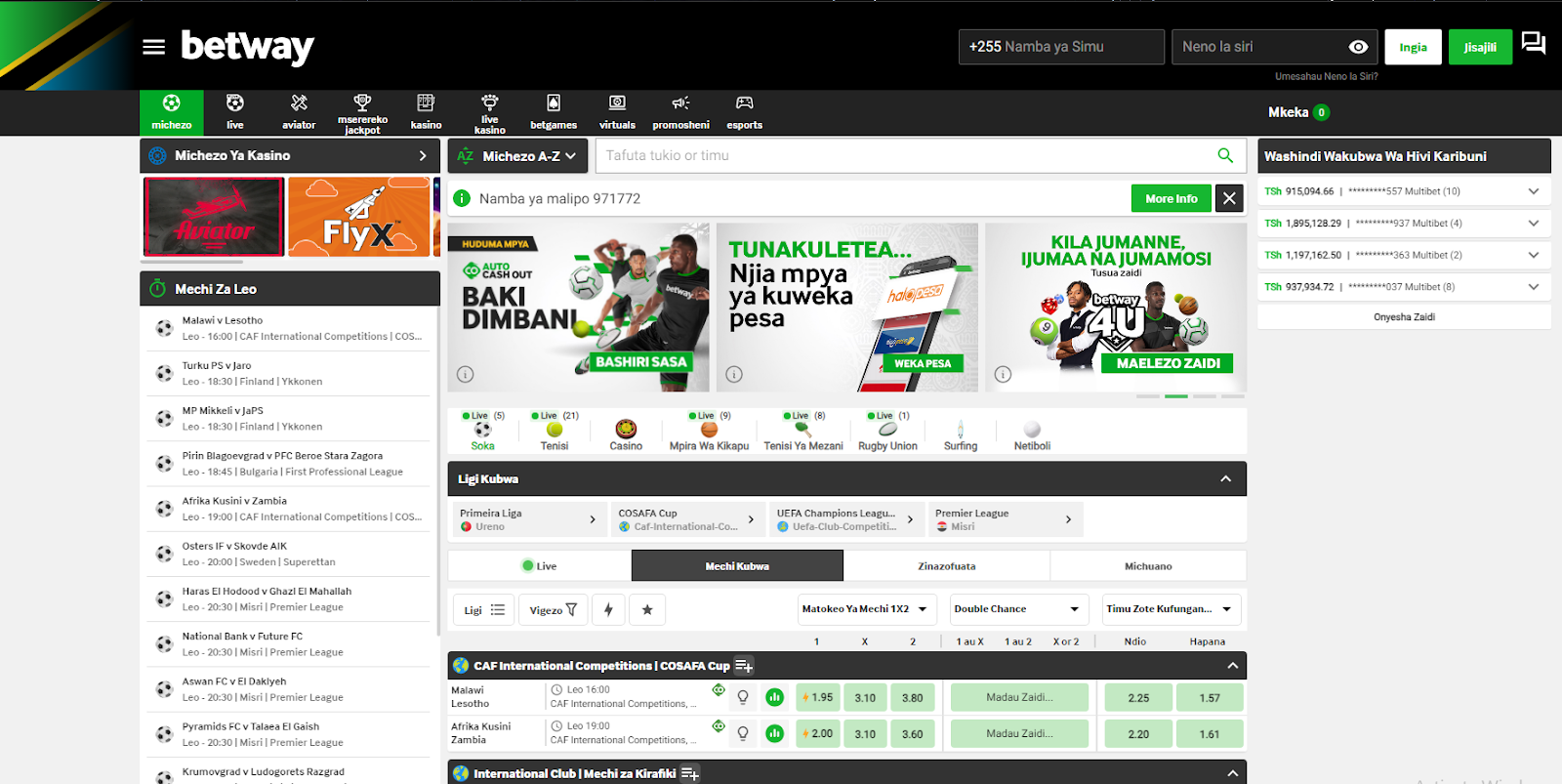 Betway Login