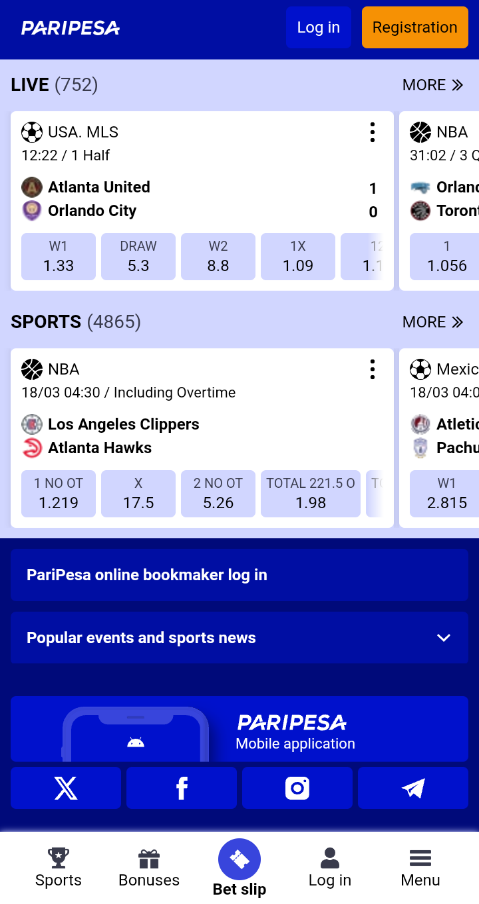 Gal sport betting app Download TZ VS Paripesa TZ