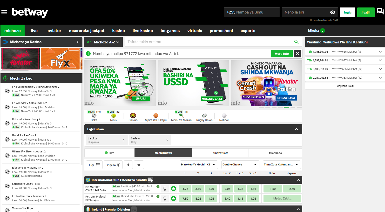 Betway Login