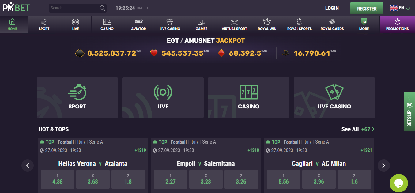 Tanzania Betting Sites Pmbet