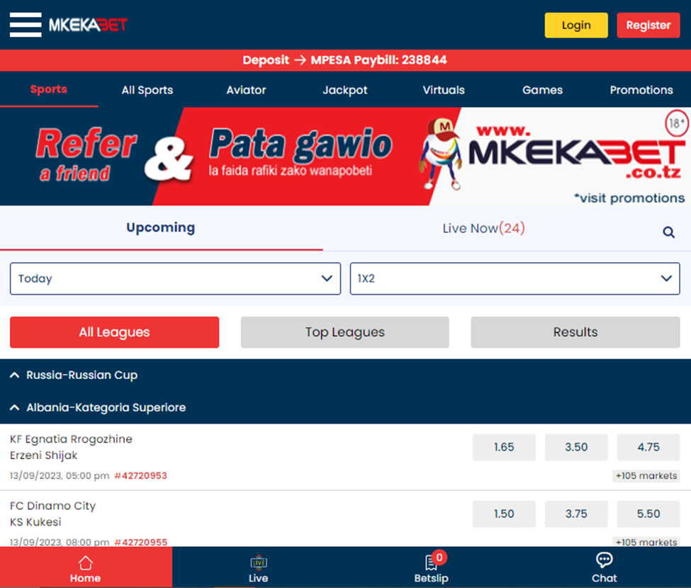 How to place a Bet